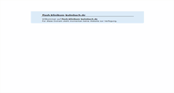 Desktop Screenshot of flash.klinikum-kulmbach.de